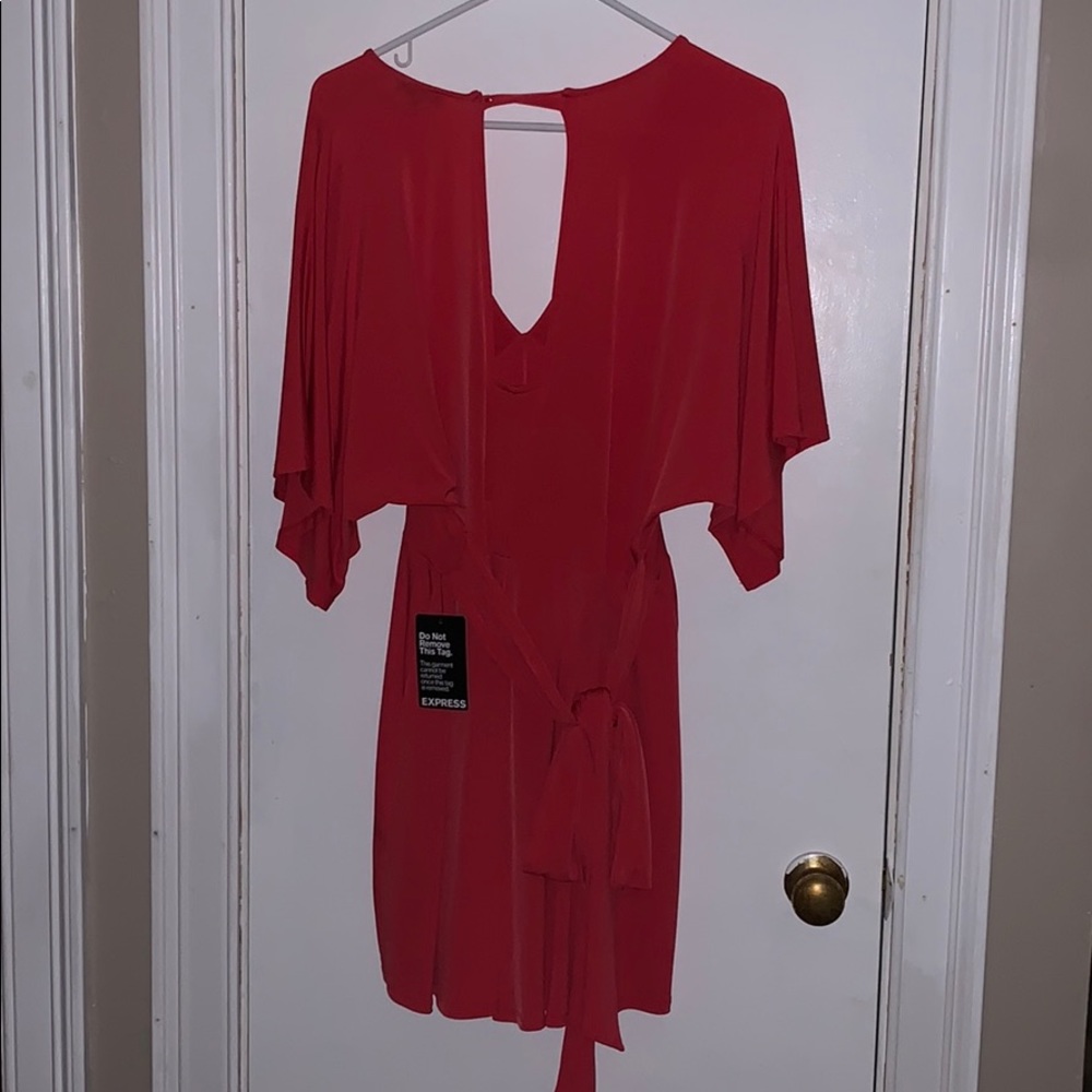 Express Red Romper - Picture 2 of 3